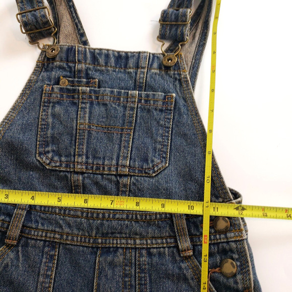 Genuine Kids Osh Kosh Pants Overalls SIZE 4T Blue Denim Jean Boys Girls Unisex - Picture 5 of 8